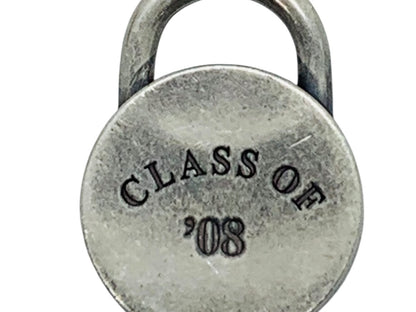 Tiffany & Co .925 "Class Of '08" Circle Padlock Charm
