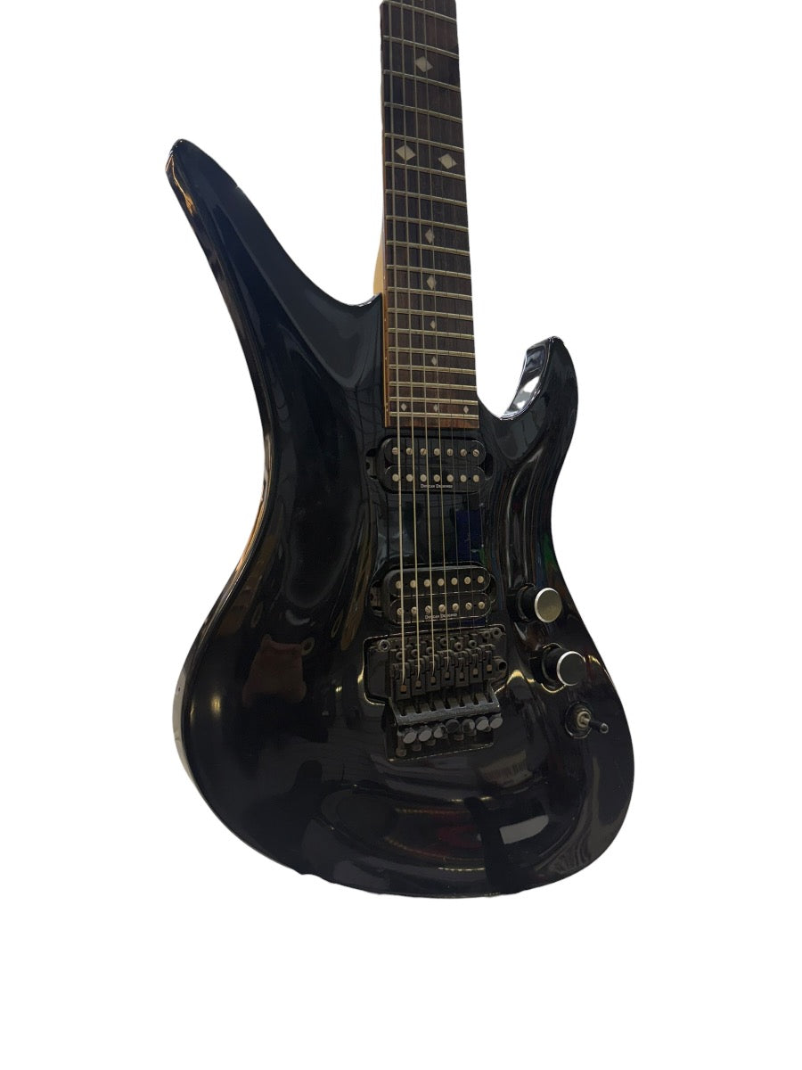 Schecter Guitar A-7+ Diamond Series Black Solid Body Electric Guitar 1999