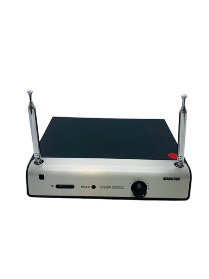 Shure VHF Diversity Receiver 182.200 MHz w/ Shure SM58 Microphone