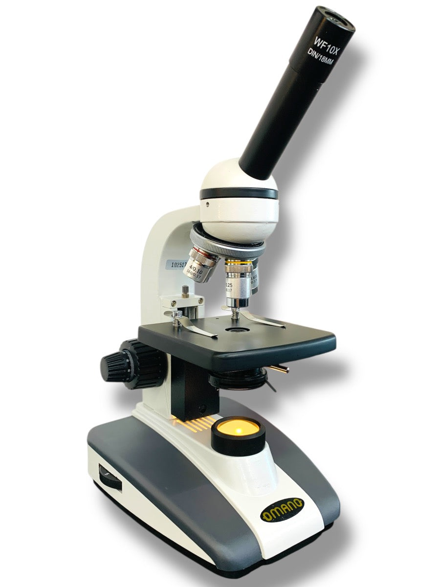 Omano OM136C - Student Compound Microscope - 40x to 400x
