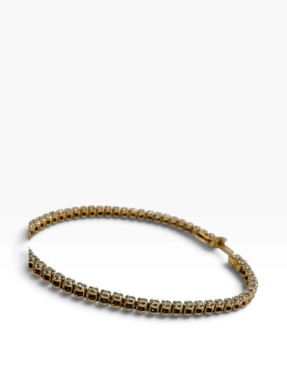 10K Rose-Gold Lady's Tennis Diamond Bracelet | .60 TCW | Size 7.5" | 7.5 Grams