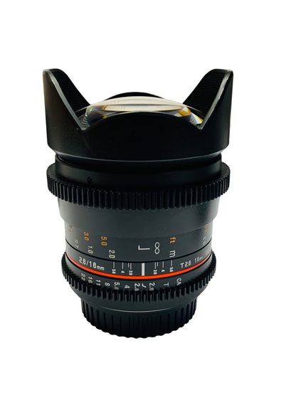 Rokinon 16mm T2.6 ED AS Full Frame Lens for Canon EF Mount