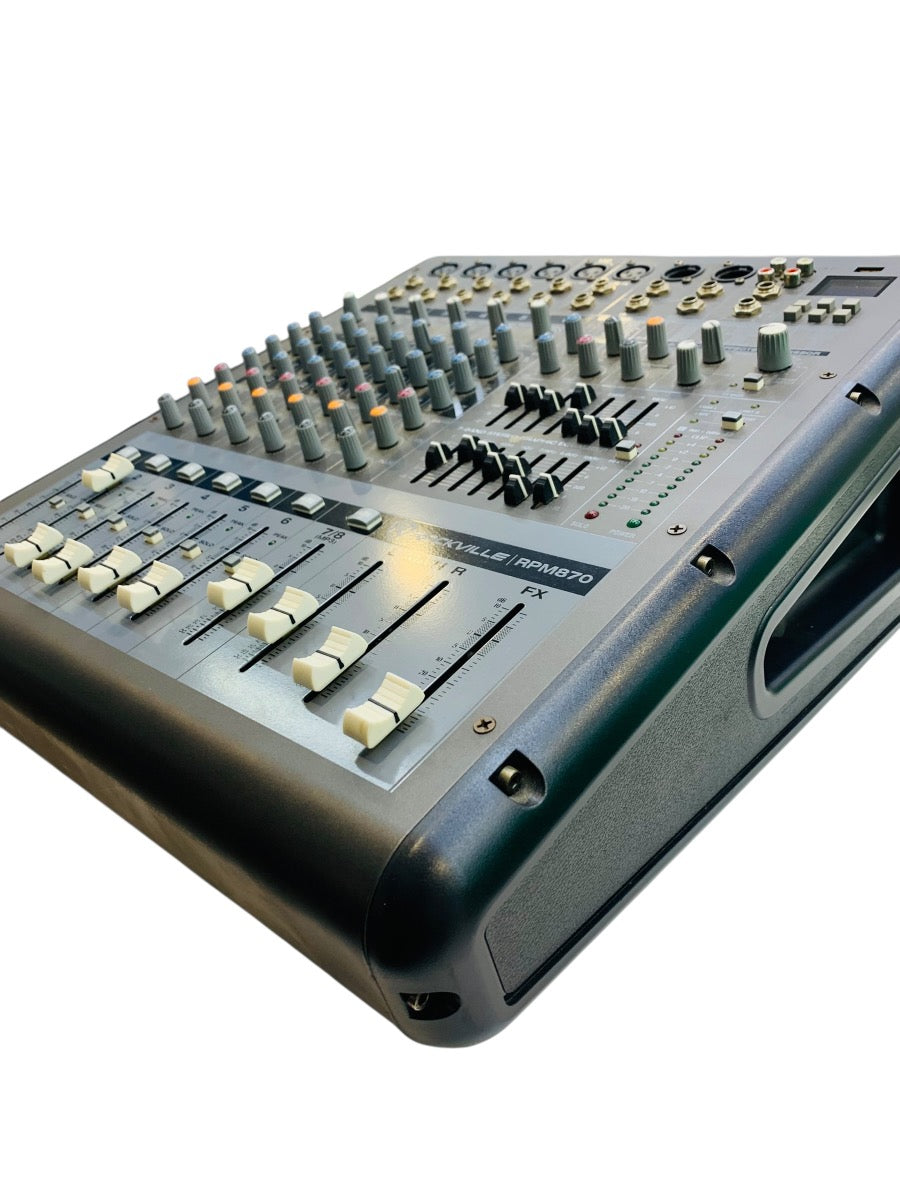 Rockville RPM870 8-Channel 6000w Powered Mixer, USB, Effects (Read)