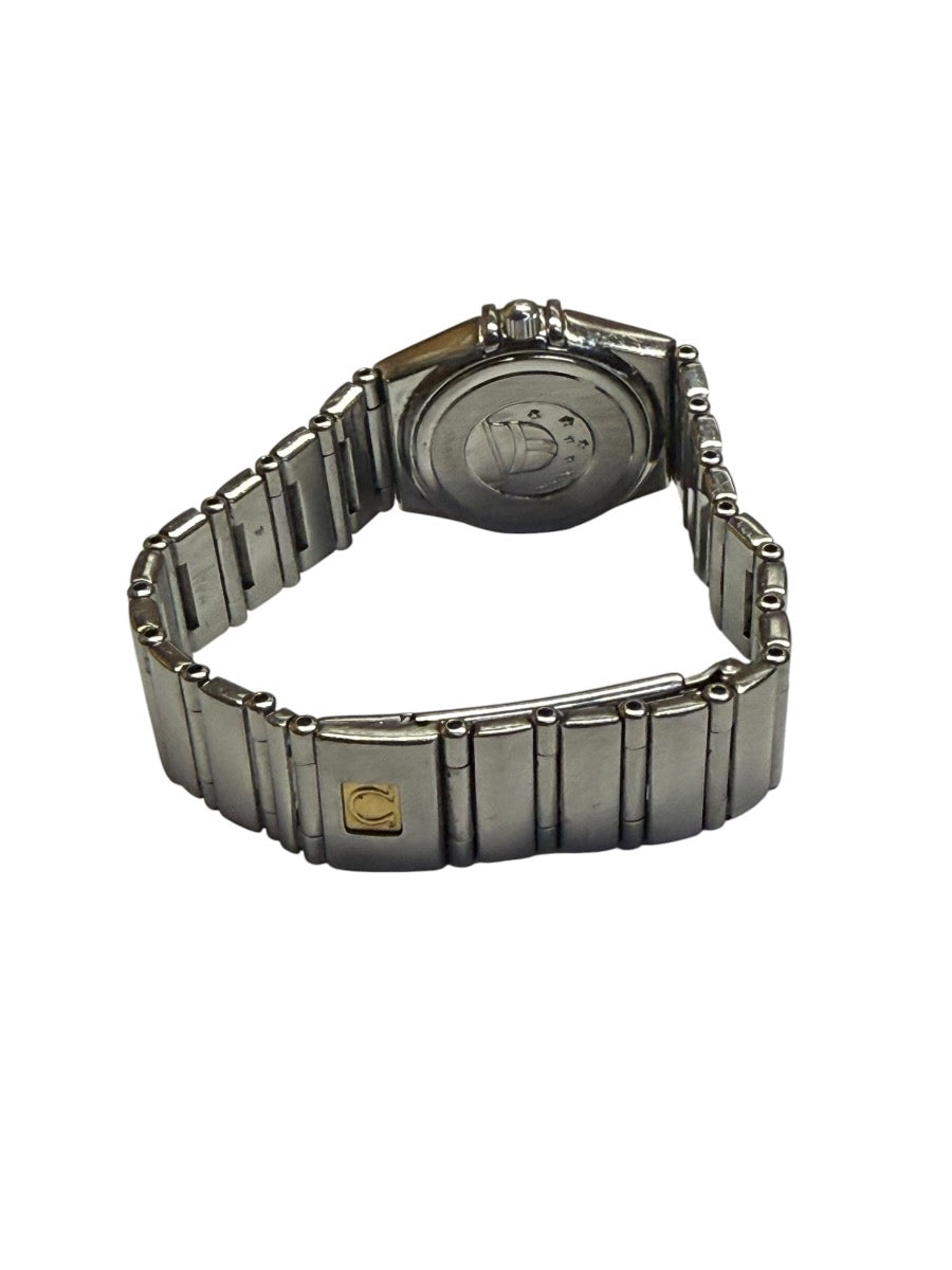 Omega Constellation “My Choice” Mini Ladies Watch SS MOP Quartz Diamonds