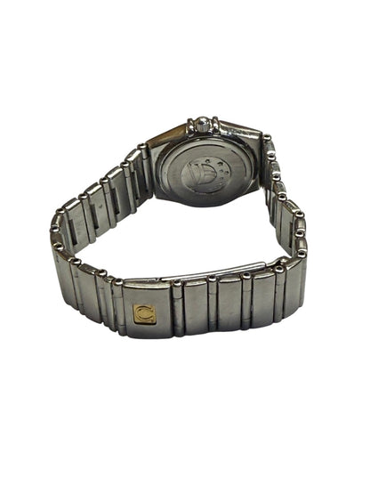 Omega Constellation “My Choice” Mini Ladies Watch SS MOP Quartz Diamonds