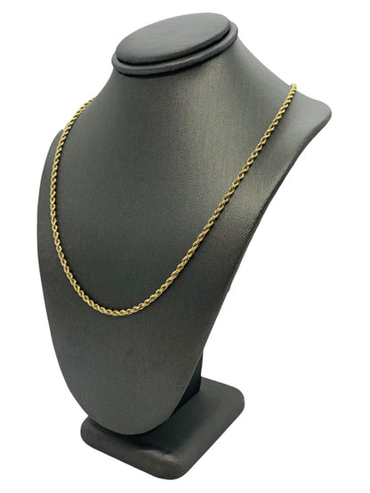 10K Yellow Gold Rope Chain | 22" | 3.4g