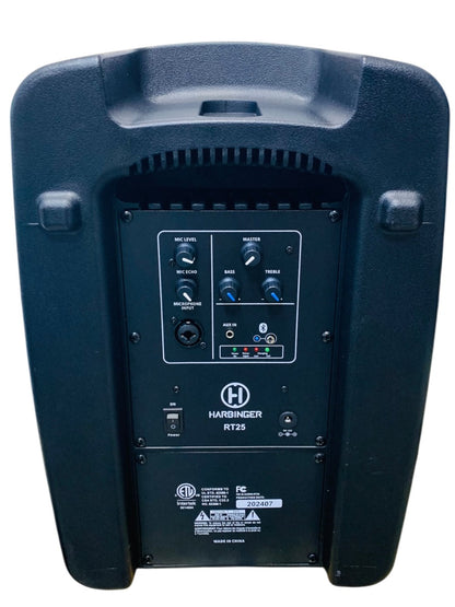 Harbinger RoadTrip RT25 Portable Bluetooth Speaker Battery Powered