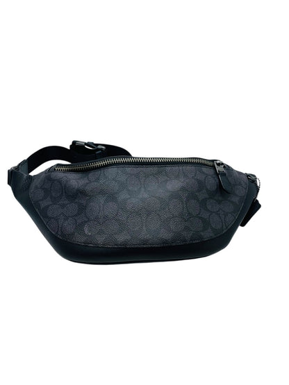Coach Warren Belt Bag Grey/ Black G2447-CV926 Waist/ Body Bag