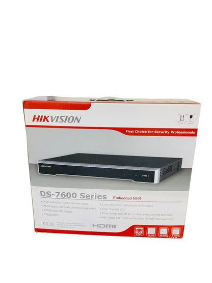 Hikvision DS-7600 Series DS-7608NI-I2/8P Network Video Recorder NEW