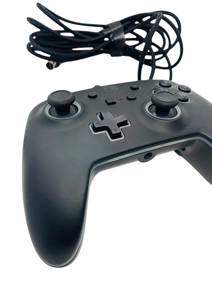 Nintendo Power A Enhanced Wired Controller Black LED Controller