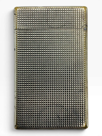 Vintage ST Dupont Ligne 1 Silver Luxury Box Pocket Lighter
