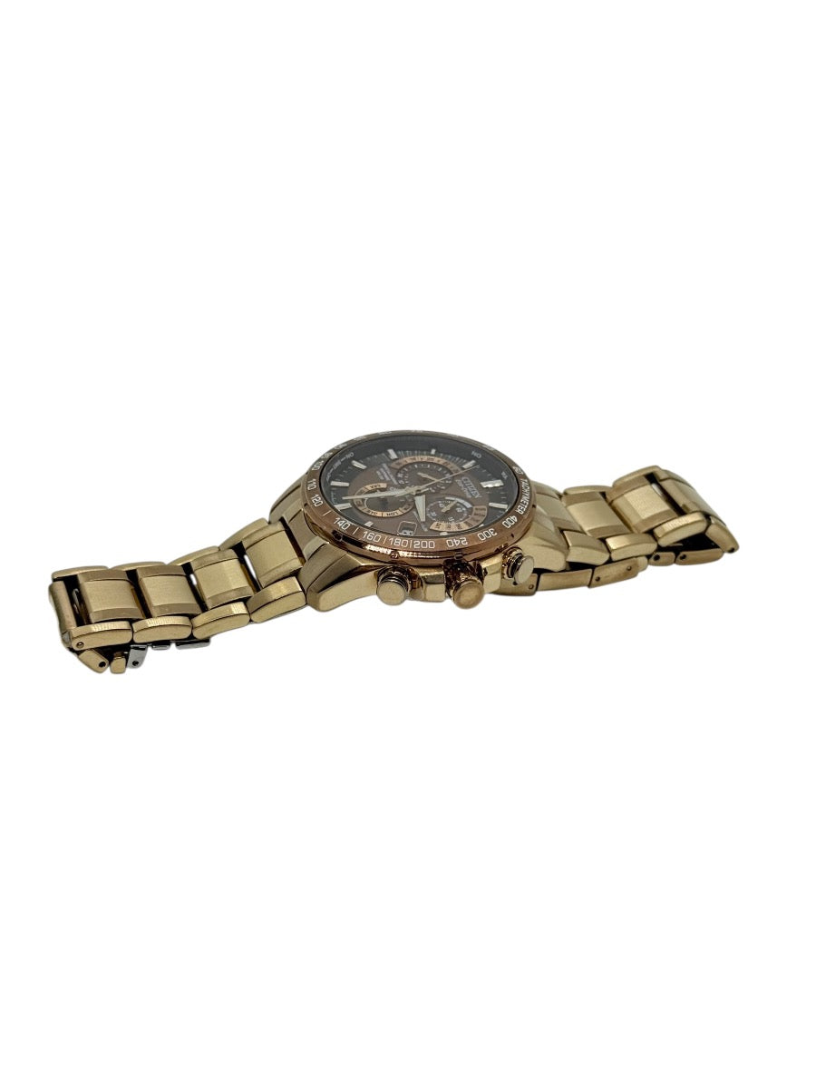 Citizen Eco Drive E650-S086728 Chronograph Watch Rose Gold