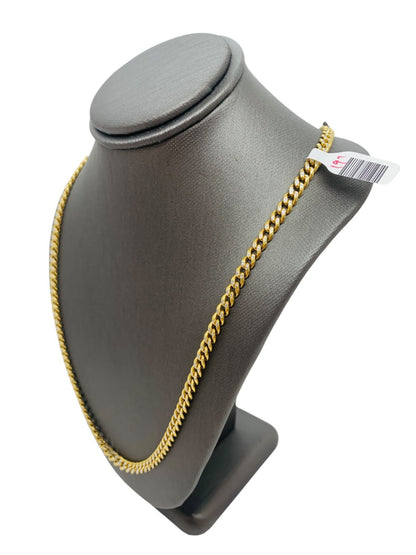 14K 2T Gold Curb Chain | Size 19 | 13.8g