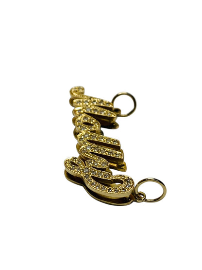 14K Yellow Gold "Molly" Design Pendant 8.5 Grams |1 3/4" x 1"