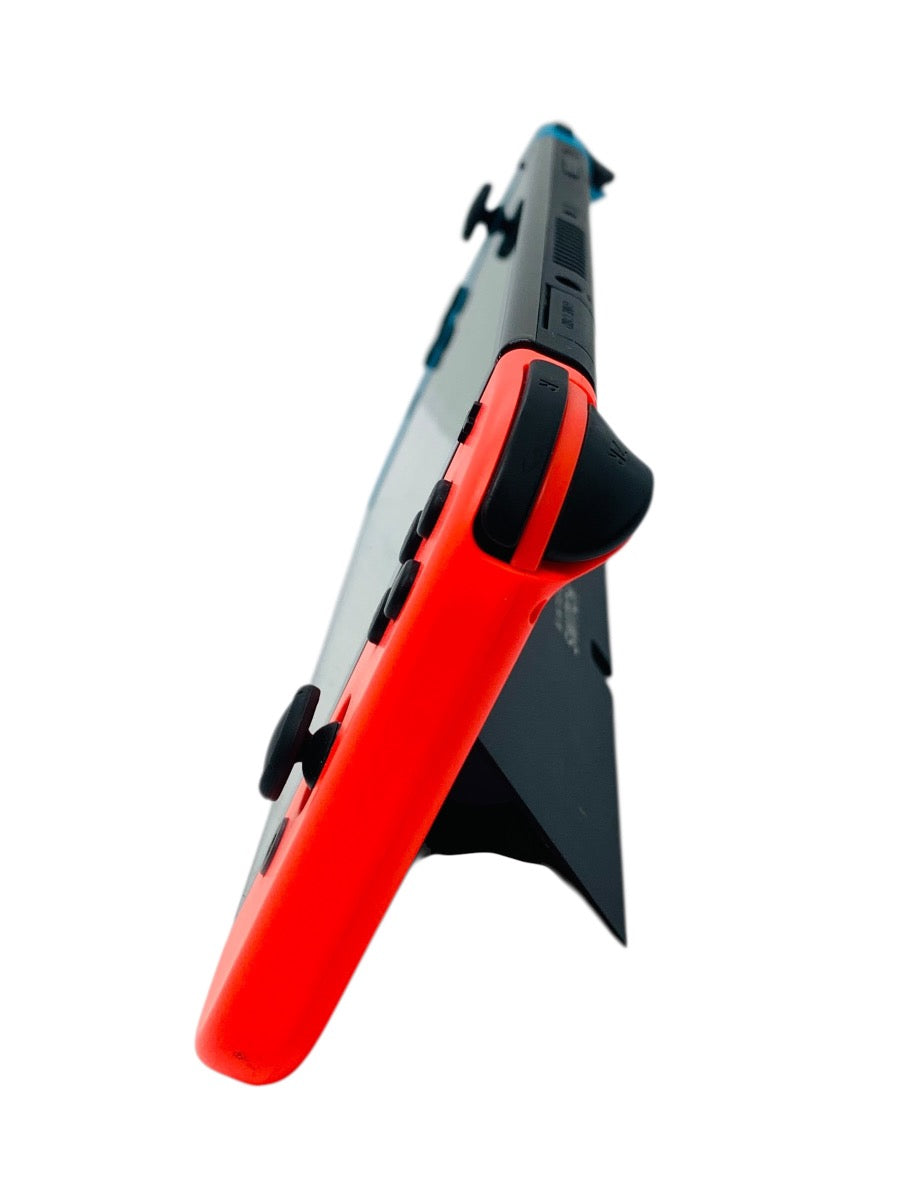 Nintendo Switch OLED Video Game Console HEG-001 Red/Blue w/ Zelda Case