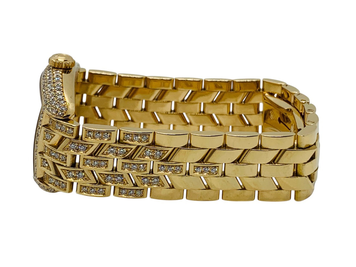 Franck Muller Cintree Curvex 18k Diamonds Ladies Watch | 1750 S6 PM D