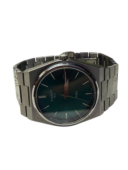 Tissot PRX 40mm T137.410.11.091.00 Green Dial Quartz Swiss Watch