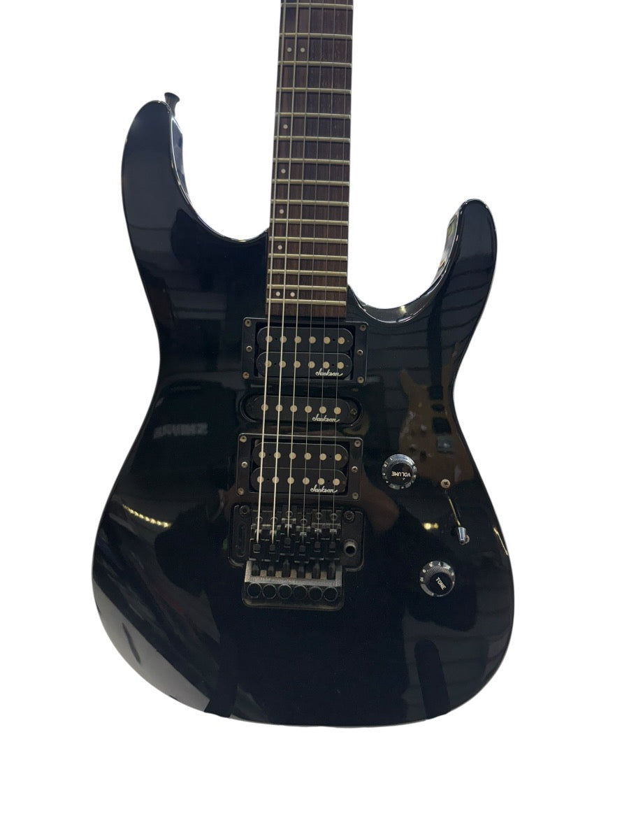 1994 Japan Jackson Concept JDR-94 Black Solid Body 6 String Guitar