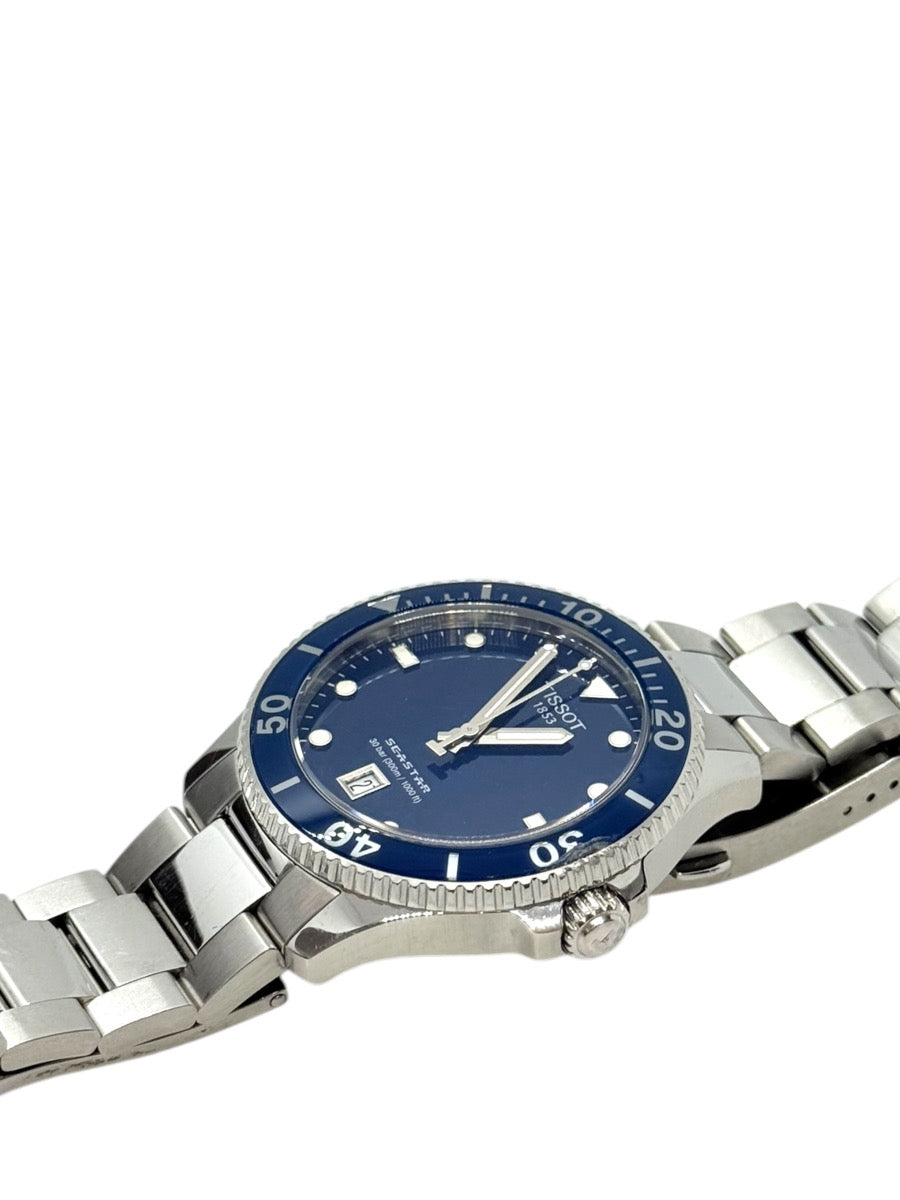 (READ) Tissot Seastar 1000 40mm Blue Dial Stainless Steel T1204101104100