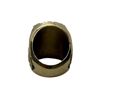 1997 10K Yellow Gold Florida Marlins World Series Champions Staff Ring -Torres
