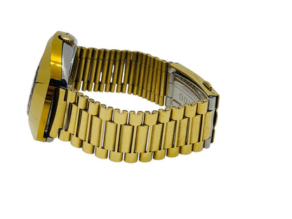 Rado Diastar Gold-Tone 648.0413.3 Automatic Men's Watch Black Dial