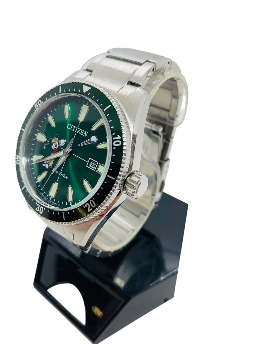 Citizen Disney Tee Time Mickey Mens Watch AW1595-78W 43mm
