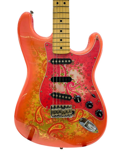 Vintage Fender Japan Pink Paisley Limited Edition Stratocaster 1997–2000 Era