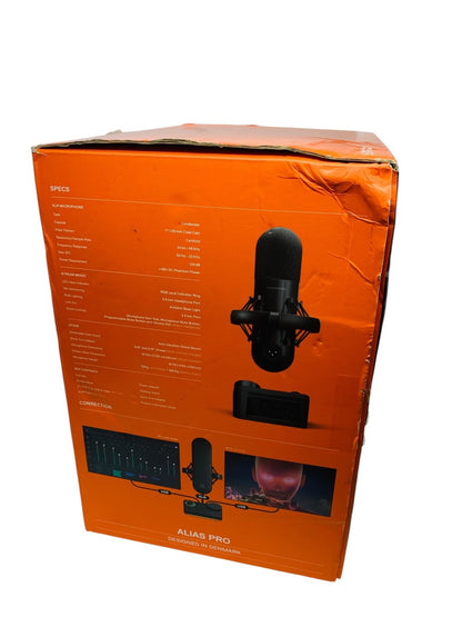 SteelSeries Alias Pro Combo Desktop Microphone Includes Accessories