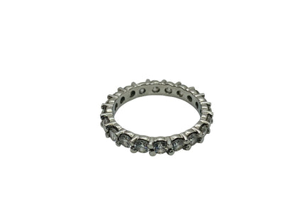 Platinum Lady's Wedding Eternity Band Lab Grown Diamonds 1.6 CTW