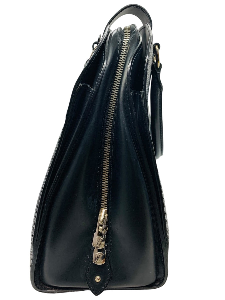 Louis Vuitton Pont Neuf Leather Handbag Black