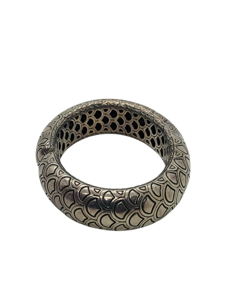 John Hardy Naga Collection Sterling Silver Flexible Cuff Bracelet 7"