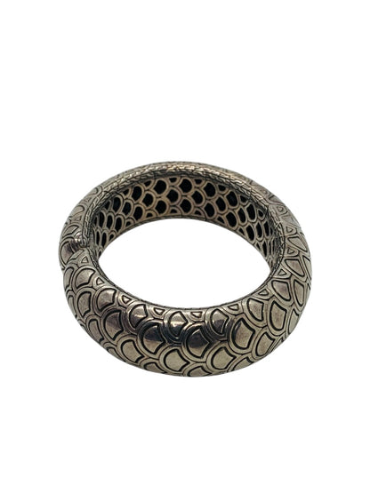 John Hardy Naga Collection Sterling Silver Flexible Cuff Bracelet 7"