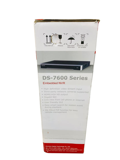Hikvision DS-7600 Series DS-7608NI-I2/8P Network Video Recorder NEW