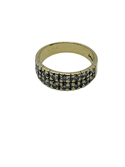 14K Yellow Gold Ladies' Ring | 0.48CTW | 3.7g | Size 5.5