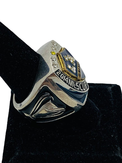 LA Galaxy MLS Cup Champions Ring - Size 11 - Black