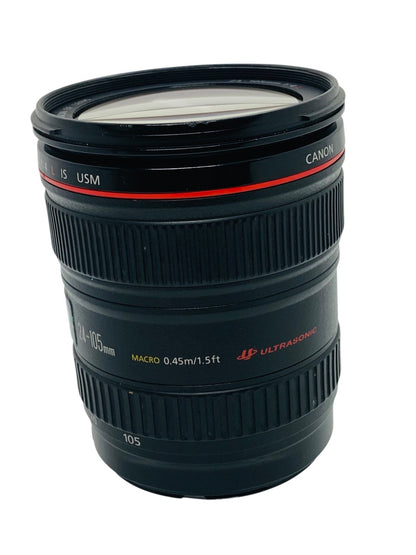 Canon Zoom Lens EF 24-105mm 1:4 L IS USM Ultrasonic Macro 0.45m/1.5ft
