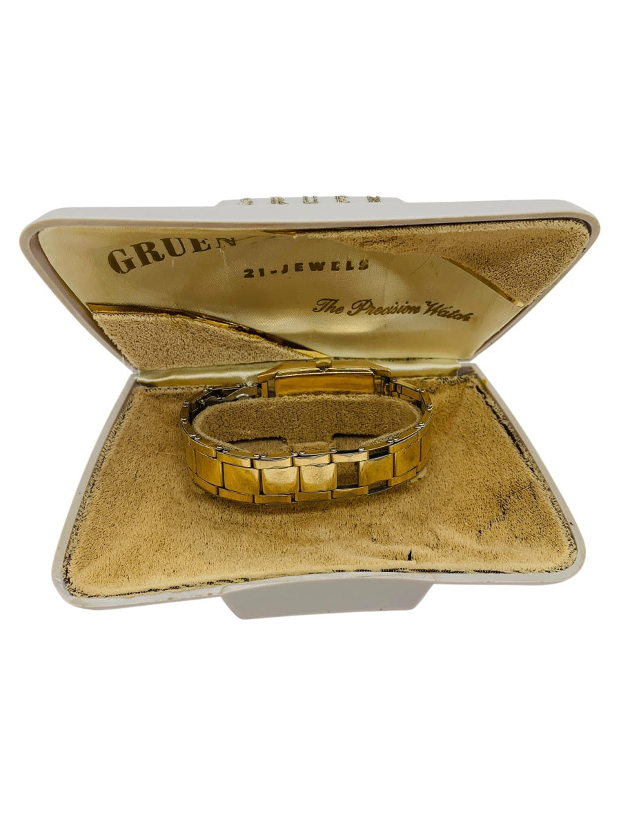 Gruen 10K Gold-Filled Precision Watch