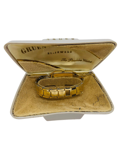 Gruen 10K Gold-Filled Precision Watch