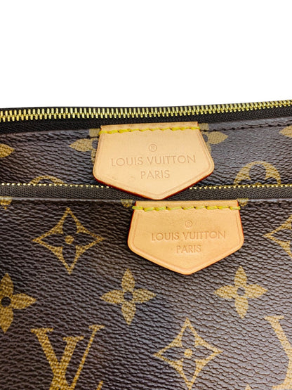 Louis Vuitton Multi Pochette Accessoires Shoulder Bag Canvas Brown USA