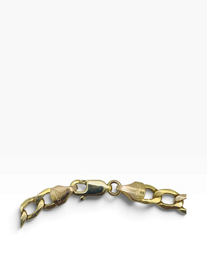 10K Yellow Gold Figaro Chain 5.8 Grams | 5mm Width | 24" Length