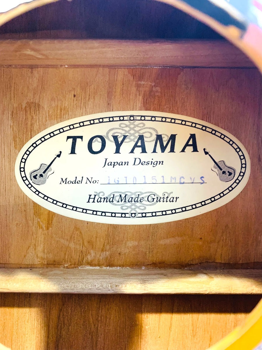 Toyama Japan Hand-Made Design Acoustic Guitar Model IGT0151MCVS