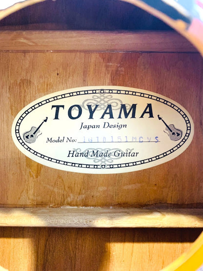Toyama Japan Hand-Made Design Acoustic Guitar Model IGT0151MCVS