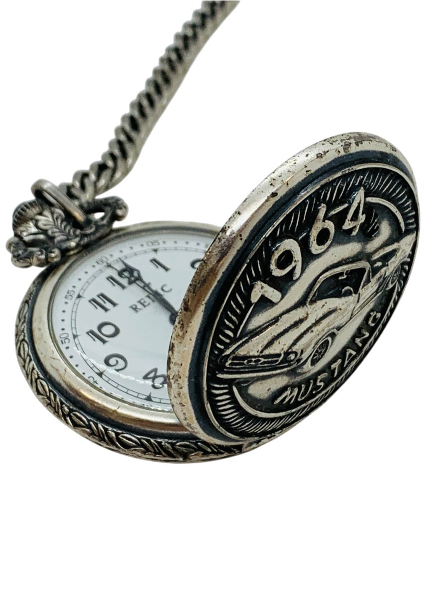 Relic 1964 1/2 Ford Mustang Pocket Watch Quartz (Made by Fossil)