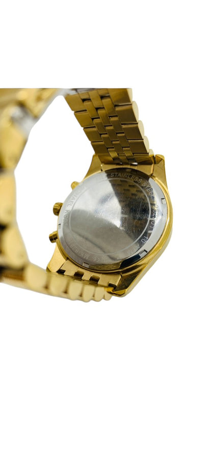 Michael Kors MK-8281 Quartz Gold-Tone Wrist Watch for Men 45mm