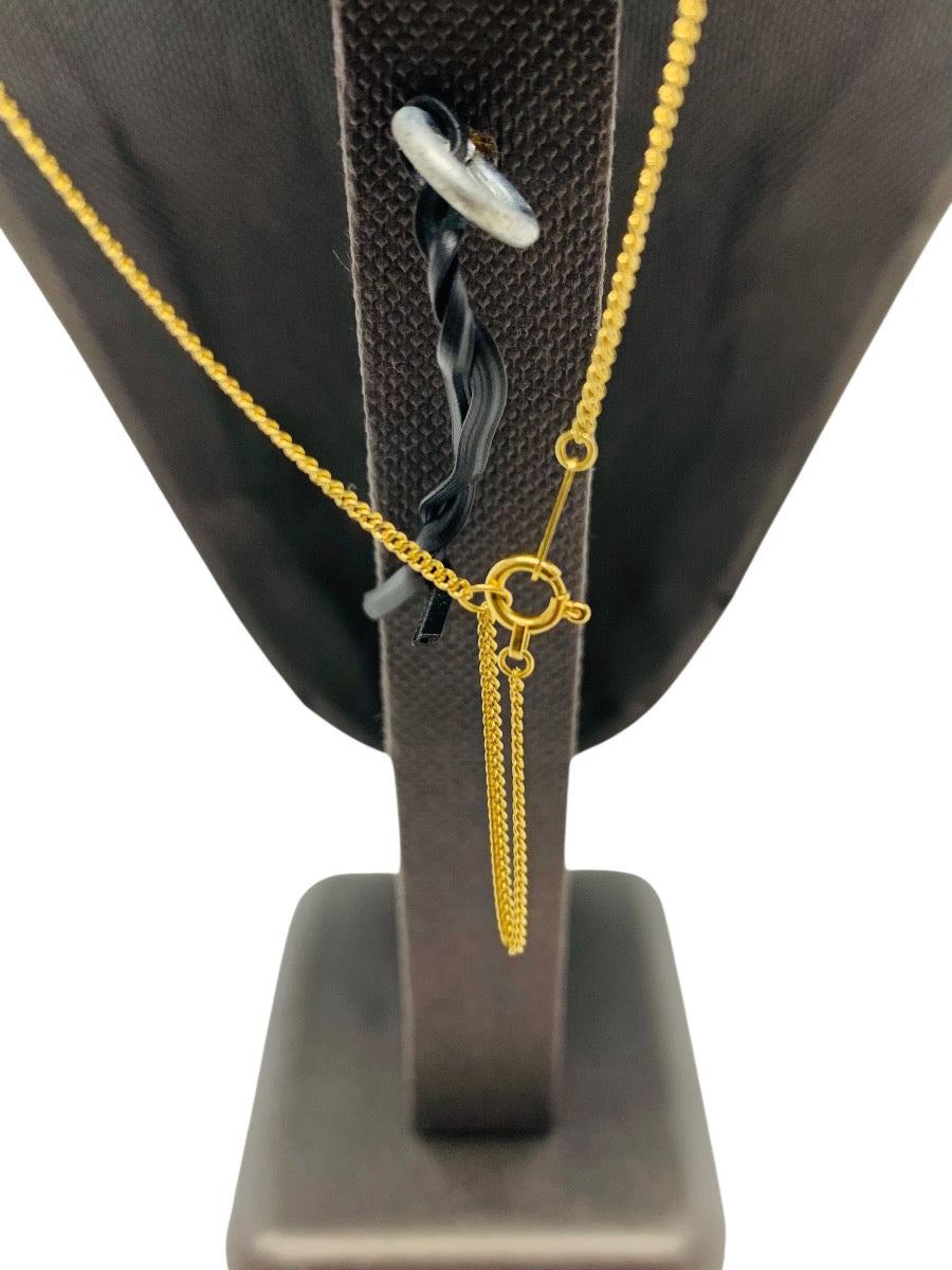 18K Yellow Gold Necklace | Size 20 | 1.1g