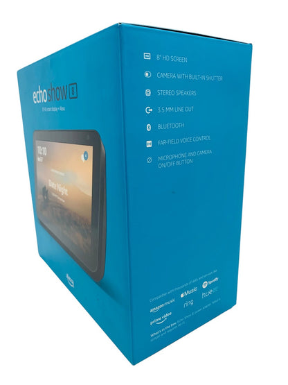 Amazon Alexa Echo Show 8 / 8" HD Smart Display + Alexa 3rd Gen NEW