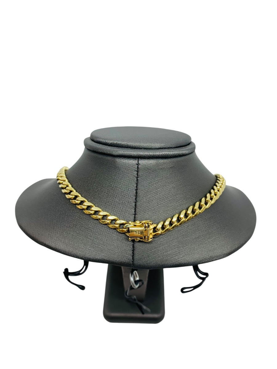 14K Yellow Gold Curb Chain | Size 23 | 19.3g