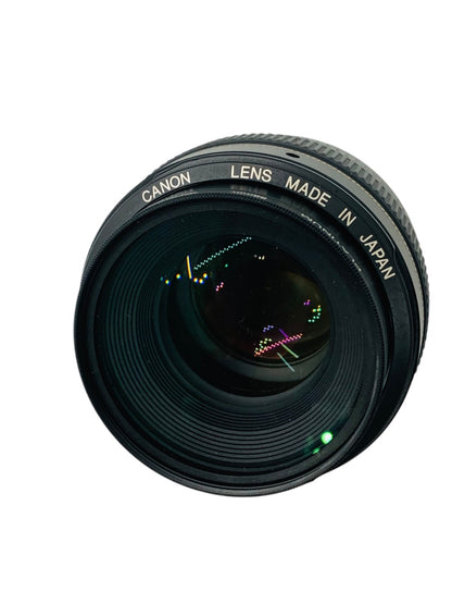 Canon Lens EF 50mm 1:1.4 Made In Japan w/ Platinum 58mm MC-UV Filter