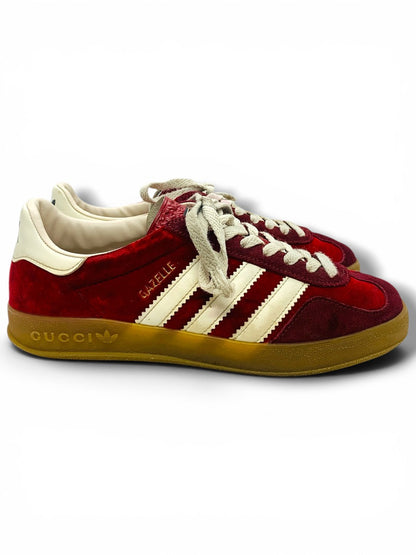 Gucci x Adidas Gazelle Men's Sneakers | US 6.5 | Red Suede