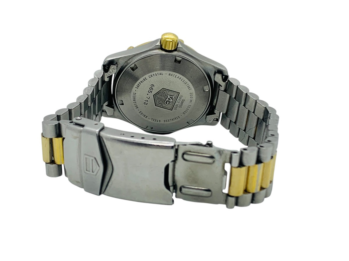 Vintage Tag Heuer Professional 2000 Automatic 665.713 Swiss Watch 34mm